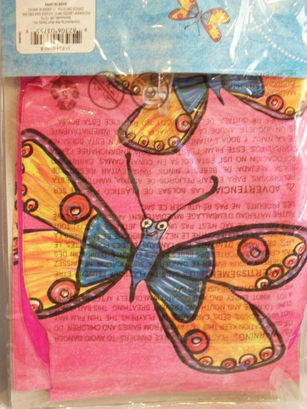 9" Water Wings Pool Swim Floaties Arm Floats Butterfly Pink